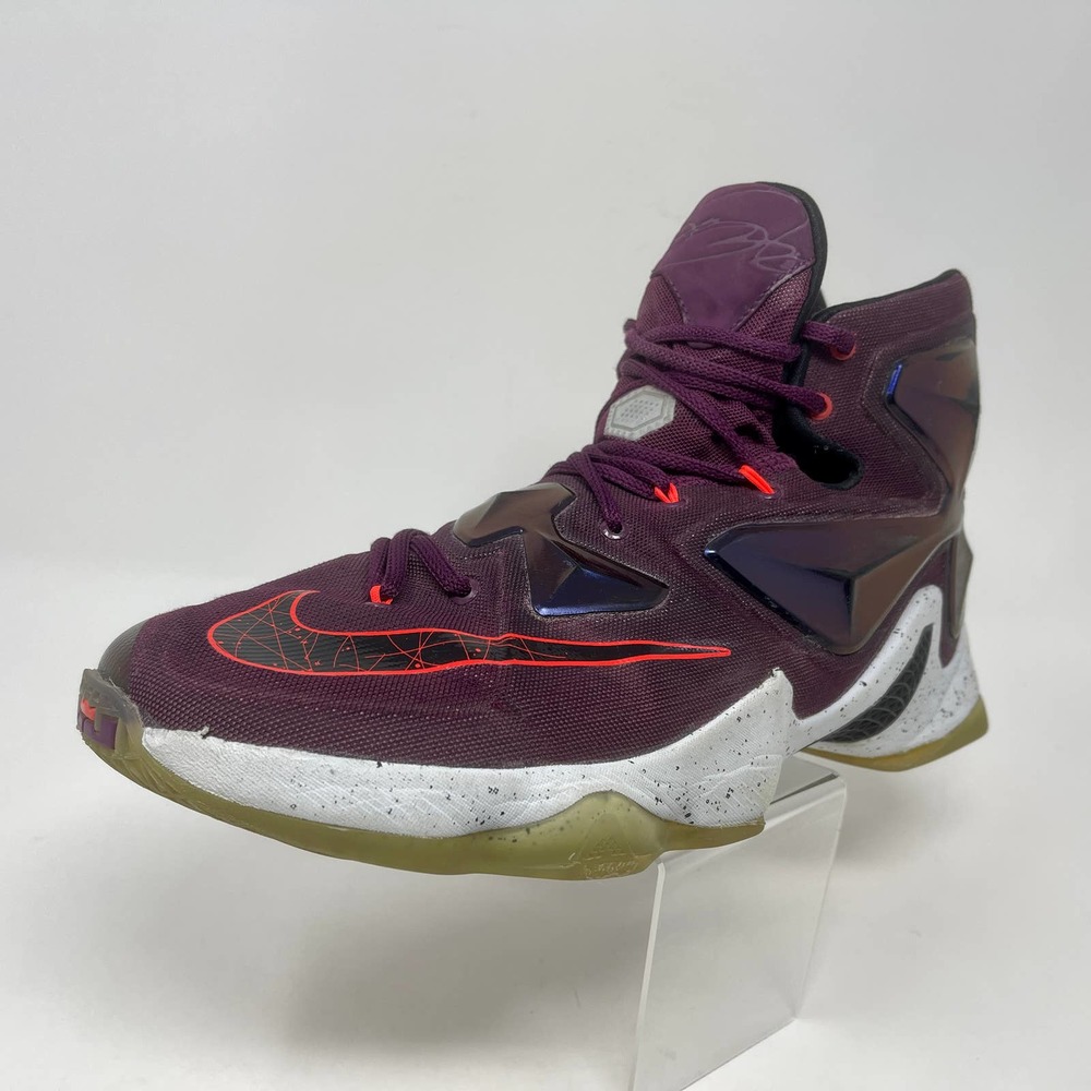 Nike Lebron James XIII Sneakers Purple Mens Sz 12 3052 S1302